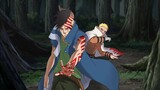 Kawaki saves Naruto from the attack of Borushiki (FAN DRAWING)