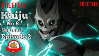 Kaiju No 8 Episode 2 Season 1 Hindi Dubbed official Free flix Billibilli original-2025
