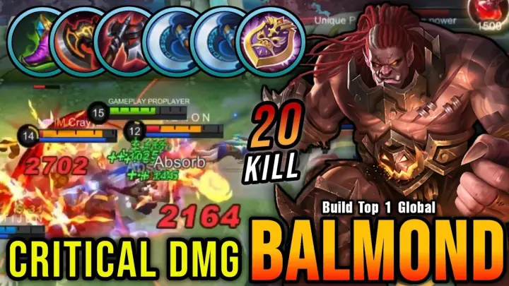 Why Balmond Is Still The Best Jungle In 22 Ez 23 Kills Balmond Mlbb Balmond Best Build Bilibili