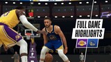 LA Lakers vs Golden State Warriors Full Game Highlights | January 18, 2021 | NBA 2K21