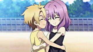 "We have always loved sticking together since we were little~"