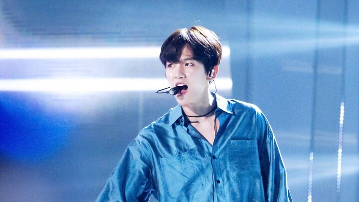 【เบน แบคฮยอน】คลิปสด Monster ผ้าไหมสีน้ำเงินของเบน แบคฮยอน | เซ็กซี่จนตายเลย