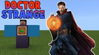 HOW TO SUMMON DOCTOR STRANGE IN MINECRAFT PE