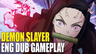 Demon Slayer: Kimetsu No Yaiba - The Hinokami Chronicles | English Dub Gameplay