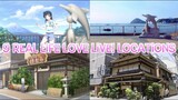Nine Real Life Love Live! Locations
