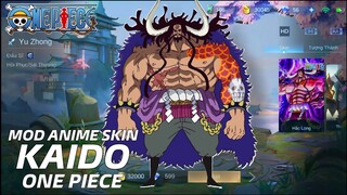 Mobile Legend : Mod Anime Skin Tứ Hoàng Kaido ( One Piece ) -  Jin Moba