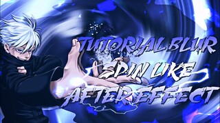 Spin Like After Effect Tutorial !!! | ALIGHT MOTION