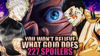 YOU WON'T BELIEVE WHAT GOJO DOES / Jujutsu Kaisen Chapter 227 Spoilers