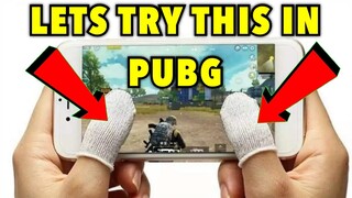 FOUR FINGER CLAW HANDCAM - Using finger gaming gloves? | PUBG MOBILE - IPAD MINI 5