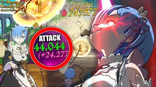 DISAPPOINTING?! REM HOLY RELIC SHOWCASE! | Seven Deadly Sins: Grand Cross