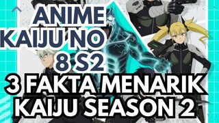 3 Fakta menarik Anime Kaiju no 8 Season 2