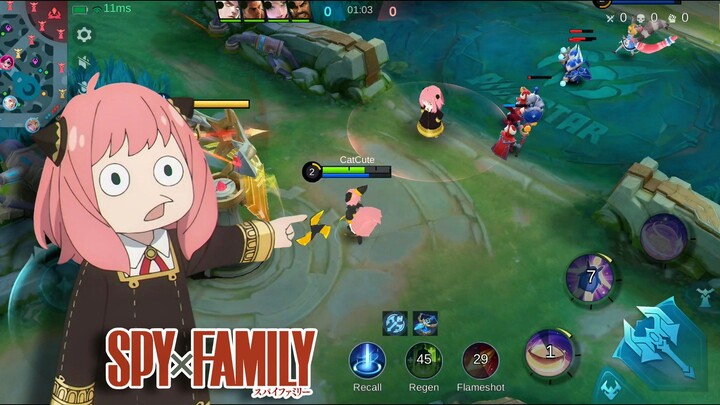 Kolaborasi MLBB Dan Spy x Family Jika Terjadi Akan Menghasilkan Nana Jadi Anya 🤣