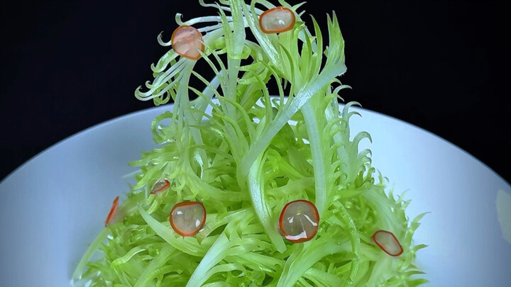 Fengwei Celery Plating #CreativePlating #PlatingArt #Celery