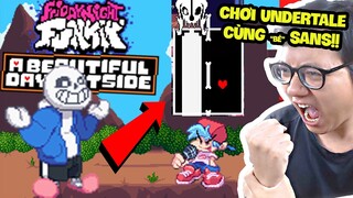 Sơn Đù Đấu Sans Undertale A Beautiful Day Outside Friday Night Funkin' Mod