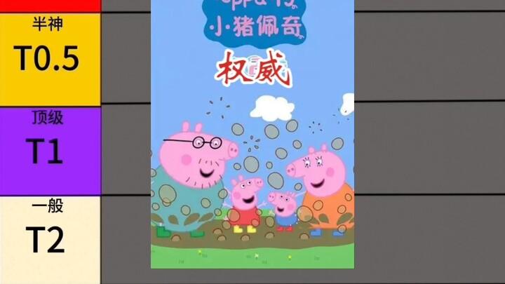 评价小猪佩奇战力排名