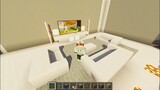 Minecraft Architecture Modern Living Room and Kitchen Tutorial