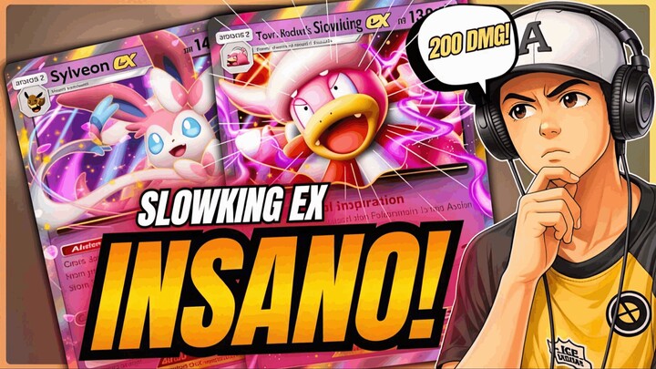 200 de DANO com Slowking EX? Coleção Ambições da Equipe Rocket está INCRÍVEL!