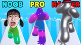 Hà Sam Biến Thành Người Slime Rủ 500 Anh Em Đi Gặp Người Khổng Lồ - Join Blob Clash 3D