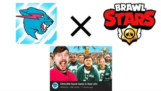 Brawl Stars sponsored MrBeast's Squid Game video?!?!?