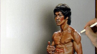 [Cuộc sống] Vẽ tay: Bruce Lee