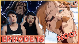 THE DEMON KING IS HERE! ESCANOR'S BRAVERY | The Seven Deadly Sins Season 5 Episode 16 Reaction