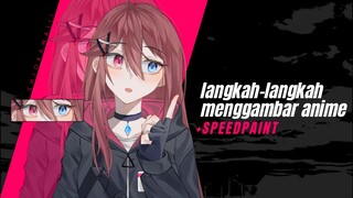 PEMULA WAJIB TAU!! Langkah-langkah menggambar anime di digital! #FAMTHR