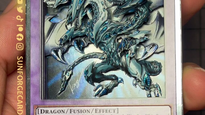 การทำโมเดลการ์ดยูกิ: มังกรอาลูรอนสีฟ้าตัวสุดท้าย