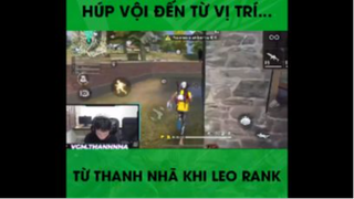 Húp vội từ vị trí thanh nhã khi leo rank