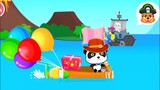 Pertempuran Kapten Panda Kiki Berhasil Mengalahkan Bajak Laut - Kartun Anak - Baby Bus Indonesia