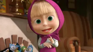 Mashas Tales  The Valiant Little Tailor  Episode 14 Masha and the bear