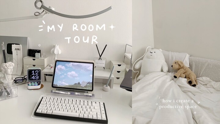 2022 room tour 🛏️ (my productive space)