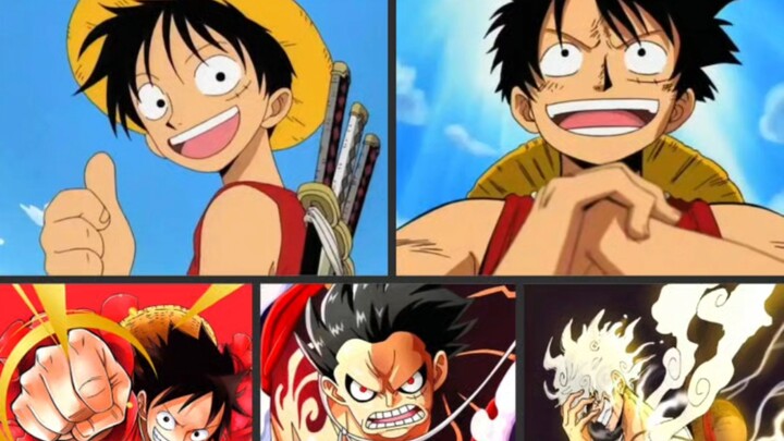 Why does Luffy in One Piece not come across as one of the Four Emperors?