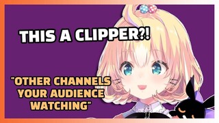 When Millie saw a Clipper Included in the List of Similar Channels as Her's [Nijisanji EN Vtuber Cli