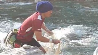 cast net fishing in Nepal | fishing himalayan trout |