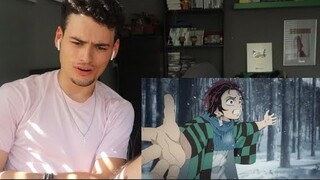 THIS IS SAD!! DEMON SLAYER 1X1 FIRST TIME REACTION