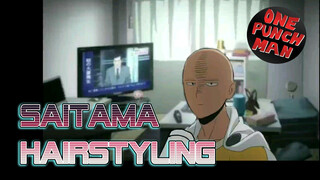 Saitama Was Just Styling His Hair