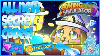 ALL7 *NEW* CODES IN MINING SIMULATOR 2 (ROBLOX) [JUNE-13-2022]