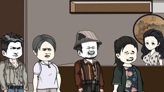 In episode 18, the neighbor's son wants 100,000 yuan for an engagement gift, so he asks Erdan to bor