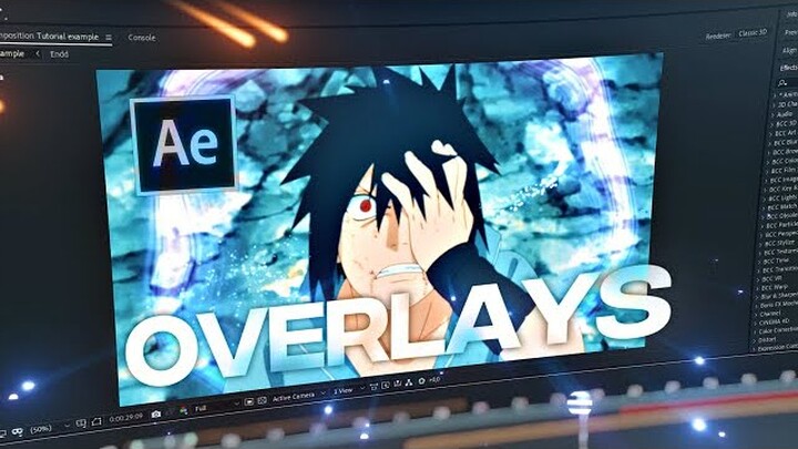 How To Use Overlays - After Effects AMV Tutorial