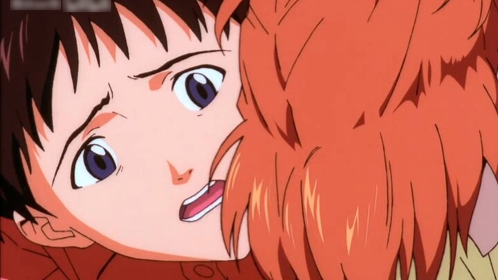 [EVA Mixed Cut] Shinji-kun, this is an adult's kiss. We'll continue after you come back.