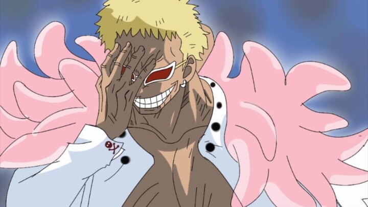 draw Donquixote Doflamingo and make it 3d