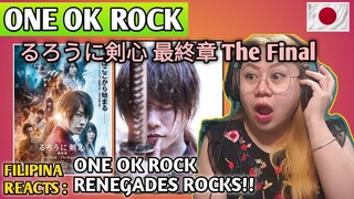 ONE OK ROCK - るろうに剣心 最終章 The Final || FILIPINA REACTS