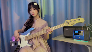 Cô gái cover "Disco Yes" với ghi-ta Bass cực đỉnh