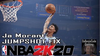 Ja Morant Jumpshot Fix NBA 2K20(2 Options)