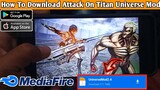 How To Download Attack On Titan Universe Mod On Android/iOS|How To Download Attack On Titan Mobile