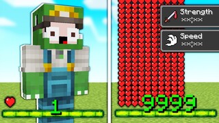 Minecraft Bedwars, Nhưng Lên Cấp Sẽ Tăng Trái Tim Siêu Vip Nhận Hiệu Ứng Hacker Troll Noob Team
