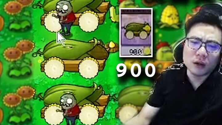 900 Sunshine Corn Cannon đã bị Imp Zombie ăn liên tiếp bốn lần, Da Sima lộ ra vẻ mặt táo bón.