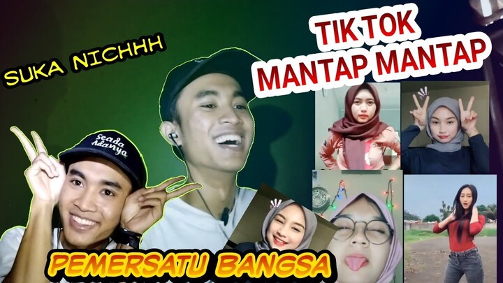 TIK TOK PEMERSATU BANGSA || REACTION TIK TOK MANTAP MANTAP