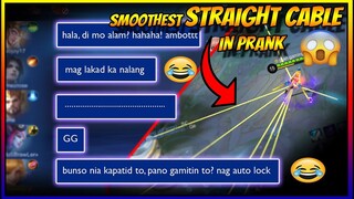 NAKATULOG SI KUYA, SI BUNSO TO PRANK HAHA! AUTO STRAIGHT CABLE | WITH LOTUSBRAWLER  | MLBB