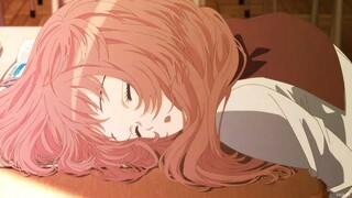 Mie-san sleeps during class while Komura helps her | The Girl I Like Forgot Her Glasses Episode 1